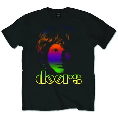 Buy Jim Morrison Rainbow Face The Doors Rock Licensed Tee T-Shirt Men • 15.99£