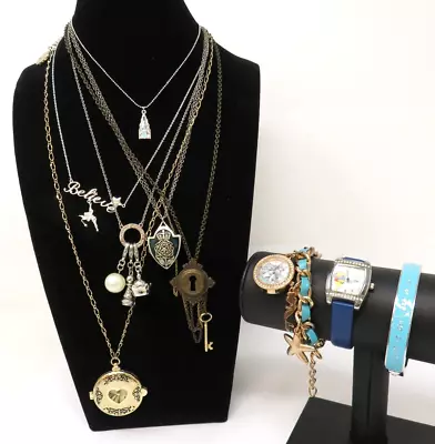 Buy Disney - Jewellery Bundle - 6x Necklaces 2x Watches 1x Bangle - Frozen Arial + • 34.99£