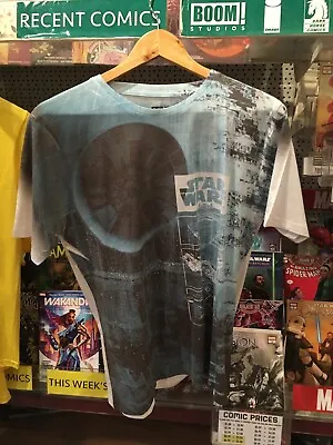 Buy Star Wars Death Star Men/Unisex T-Shirt - L (Large) Officially Licensed • 6£