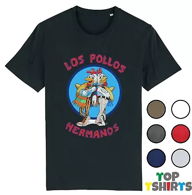 Buy LOS POLLOS HERMANOS Breaking Bad T-Shirt Inspired Walter White Meth Jesse Top • 8.99£