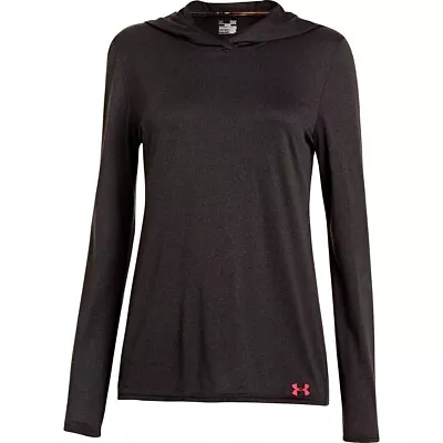 Buy Under Armour Women's Borderland Hoodie Shirt BLACK MD • 47.31£