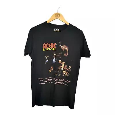 Buy AC/DC Live Official Tour Graphic T Shirt 2020 Black Size Medium Rock Metal • 7.99£