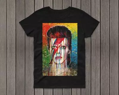 Buy DAVID BOWIE T-shirt, David Bowie Shirts, Bowie Rock T-shirts, Rock Music T-shirt • 48.82£