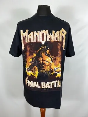 Buy Vintage Manowar “final Battle” World Tour Tee • 32.40£
