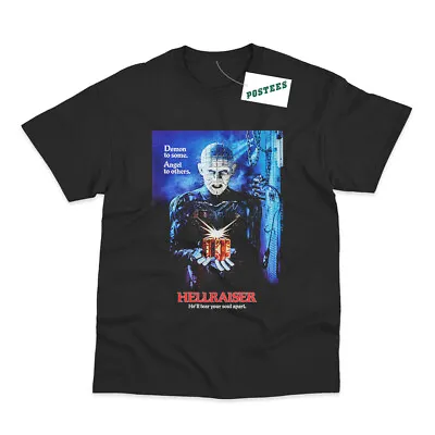 Buy  Retro Movie Poster Inspired By Hellraiser DTG Printed T-Shirt • 13.95£