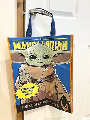 Buy New Star Wars Grogu Mandalorian Bag BNWOT Disney Store Extra Large Shopper • 8.99£