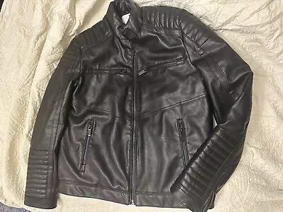 Buy Men’s Jacket Faux Leather Reserved Size L • 36£