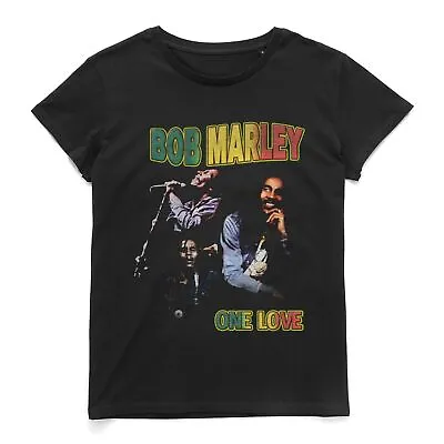 Buy Official Bob Marley One Love Women's T-Shirt • 10.79£