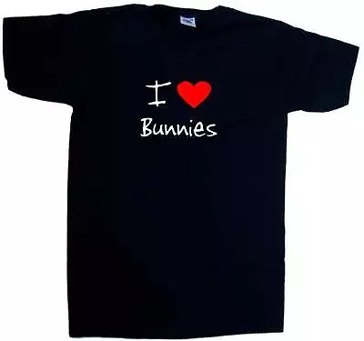 Buy I Love Heart Bunnies V-Neck T-Shirt • 9.99£
