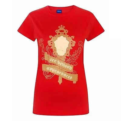 Buy Beauty And The Beast Womens/Ladies Enchanted Mirror T-Shirt NS8364 • 14.15£