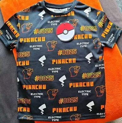 Buy Pokémon T Shirt Age 7/8 (New With Tags) • 2.99£