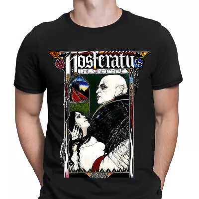 Buy Nosferatu The Vampyre Cult Gift Movie Music Fashion Retro Mens T-Shirts Top #VED • 13.49£