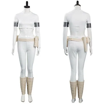Buy Star Wars Padme Amidala Cosplay Costume Outfits Halloween Full Set • 44.39£