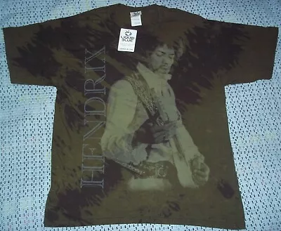 Buy Liquid Blue Official Jimi Hendrix Large Camouflage T Shirt NWT • 15£