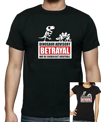 Buy FireFly SERENITY DINOSAUR BETRAYAL EXTINCTION T-Shirt. Unisex Or Women's Fitted  • 12.99£