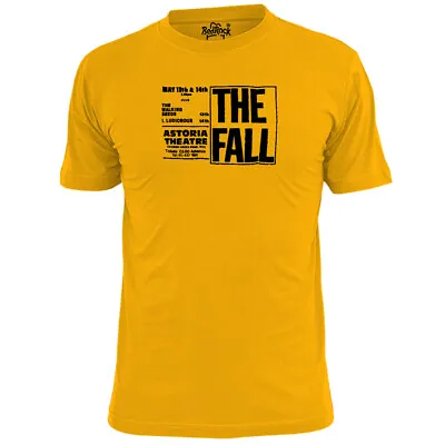 Buy Mens The Fall Astoria Gig Poster T Shirt Mark E Smith • 9.99£