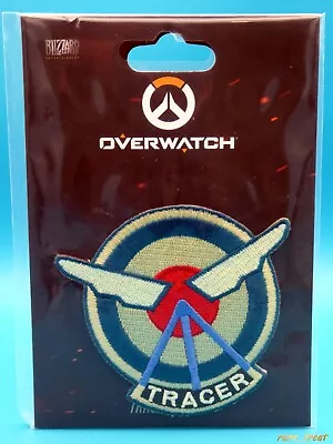 Buy Overwatch Tracer Logo Embroidered Sew On Patch Gaya Official Blizzard Game Merch • 6£