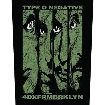 Buy Type O Negative 4DXFRMBRKLYN Back Patch Official Gothic Metal Band Merch • 12.64£