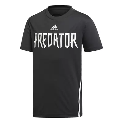 Buy Adidas Kids Sports Tshirt Running Football Athletic Predator Gym Tee Boys DV1331 • 10.07£