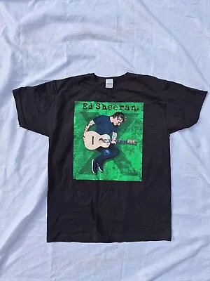 Buy 2015 Ed Sheeran Black Tour T-shirt. Size Medium • 18.99£