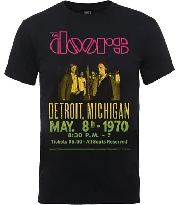 Buy The Doors Gradient Show Poster T-Shirt OFFICIAL • 14.89£