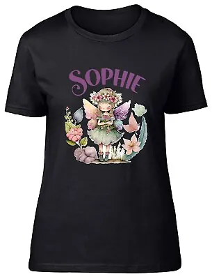 Buy Personalised Fairy T-Shirt Womens Mythical Magic Faries Ladies Gift Tee • 8.99£