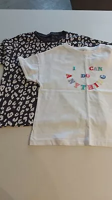 Buy Two Girls T-shirts Age 8 Years Next And M&S Good Condition • 1.49£
