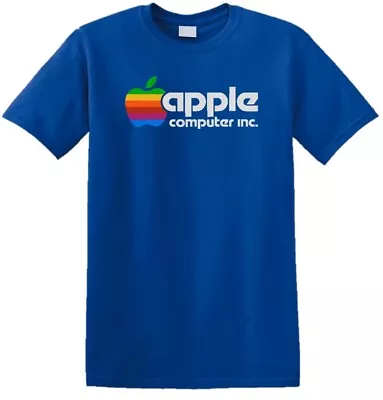 Buy Apple T Shirt Macintosh Computer S Retro  1980's Top Birthday Christmas Unisex  • 8.99£