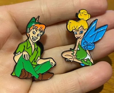 Buy Peter Pan Enamel Badge Tinker Bell Pin Badge Kids Jewellery Gifts • 4.99£