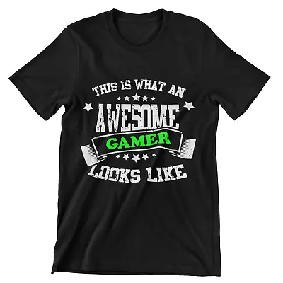 Buy Awesome Gamer T Shirt Kids Youtube Gamer Fortnite Roblox Ps4 Xbox Cod. FREE P&P • 6.99£