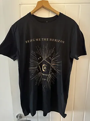Buy Bring Me The Horizon T-shirt 2015 Black L Large New Without Tags • 14.99£