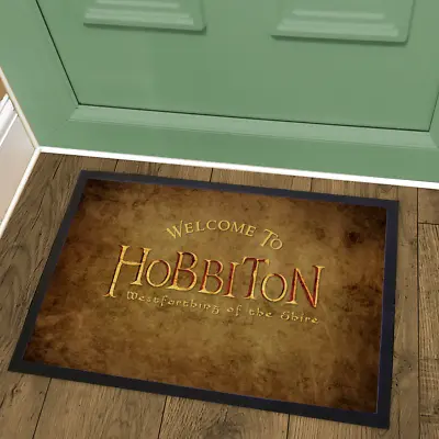 Buy Hobbiton - Welcome Mat Doormat - Inspired By Hobbit - Lord Of The Rings • 22.99£