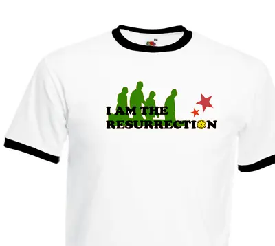 Buy Stone Roses T Shirt, I Am The Resurrection, Adored, Reni Retro T Shirt Men's, • 16.99£