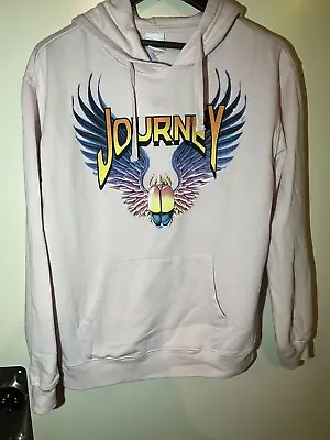Buy Journey Rock Band Women's Sweatshirt XL Light Pink Hoodie SOFT • 23.06£