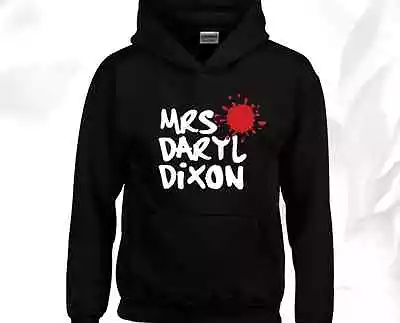 Buy Mrs Daryl Dixon Hoody Hoodie Walking Dead Rick Grimes Unisex Michonne Zombie • 16.99£