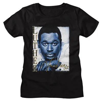 Buy Luther Vandross Thoughtful Portrait Women's T Shirt R&B Soul Tour Music Merch • 24.58£