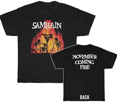 Buy Samhain November Coming Fire T-Shirt • 28.44£