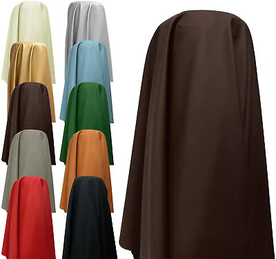 Buy Soft Faux Leather Fabric Spandex Stretch Smooth Matt Leatherette Vinyl Material • 0.99£
