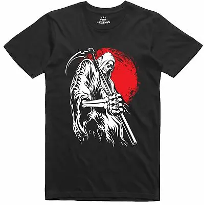 Buy Grim Reaper Halloween Costume Design 100% Cotton T Shirt • 11.99£