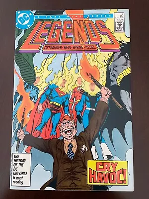 Buy Legends #4 Mini-Series (DC, 1987) NM • 3.09£