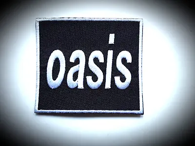Buy Oasis Iron Or Sew On Quality Embroidered Patch Uk Seller • 3.99£