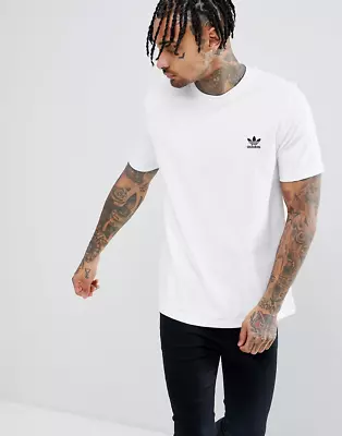 Buy Adidas Originals Essential Men's Tee T-shirt White Size S Bnwt • 18.95£