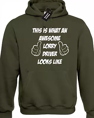 Buy This Is What Awesome Lorry Driver Hoody Hoodie Truck Van Big Tall Size 3xl - 5xl • 16.99£