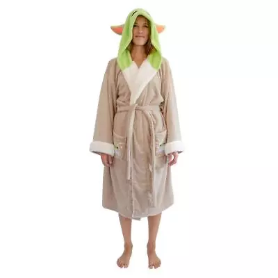 Buy Star Wars: The Mandalorian The Child Bathrobe For Women | One Size Fits Most • 56.69£