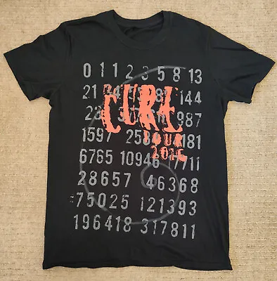Buy The Cure T-shirt 2016 Original With Backprint Tour Dates • 39£