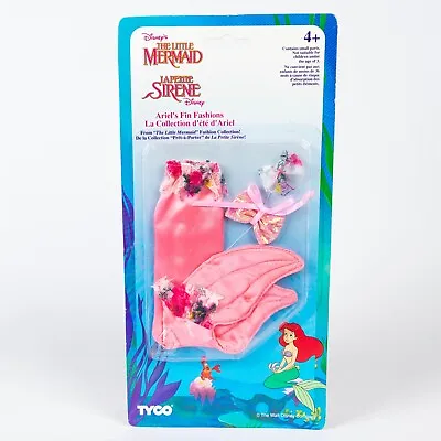 Buy MOC 1991 Tyco Disney The Little Mermaid Ariel Fin Fashions Outfit Pink • 35£