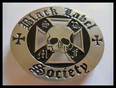 Buy Black Label Society 2004 Vintage Metal Belt Buckle, Official Merch, Zakk Wylde • 71.24£