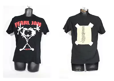 Buy Pearl Jam Alive T-Shirt Medium Black Gildan Concert Festival Band Mens • 13.99£