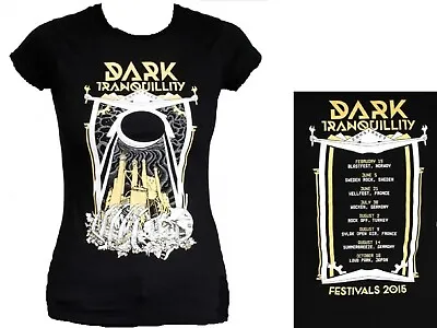 Buy DARK TRANQUILLITY - Festival 2015 - Girlie Girl Shirt - Größe Size L - Neu  • 18.16£