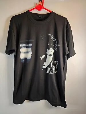 Buy Cliff Richard Vintage Top Tee 30th Anniversary Tour 1988 T-Shirt Size : Large L • 14.99£